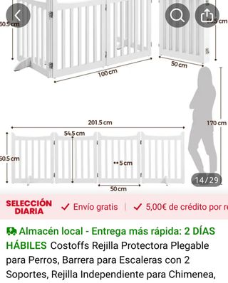 Rejilla protectora para mascotas y bebes
