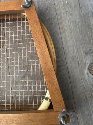 Raqueta Tenis Antigua Snauwaert