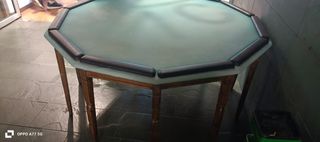 Mesa póker antigua