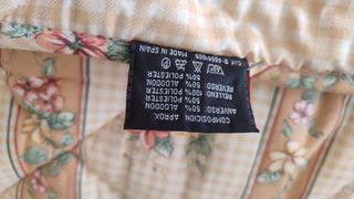 Colcha cama 135cm beige-marrón