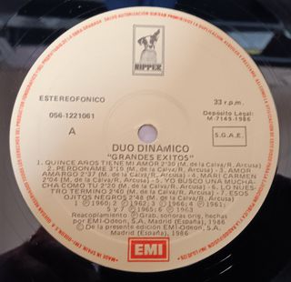 Duo Dinámico: Grandes Éxitos LP
