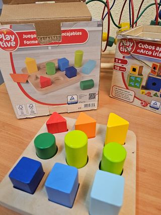 Juguetes madera niños - educativos