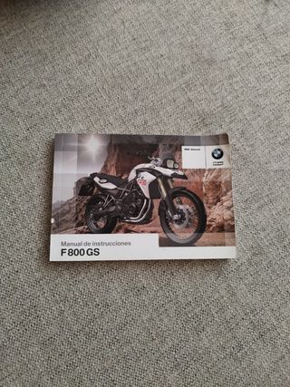 Manual BMW F800GS