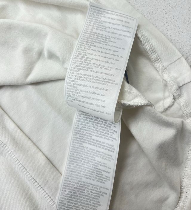 T-shirt Nike USA colore bianco donna 95% cotone