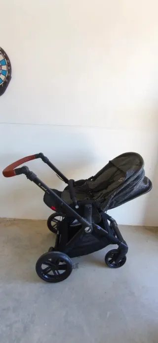 Cochecito carrito bebé con capazo Jané