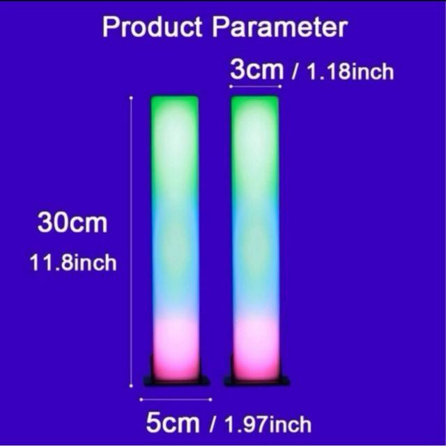 Barre TV RGB LED Gamer/WiFi Light - Tuya/Alexa