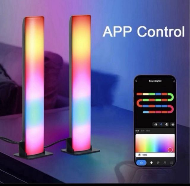 Barre TV RGB LED Gamer/WiFi Light - Tuya/Alexa