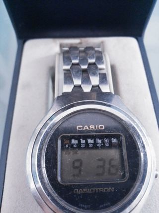 Reloj Casio mujer vintage plateado