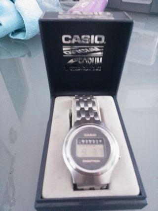 Reloj Casio mujer vintage plateado