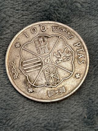 Moneda 100 pesetas Franco 1966