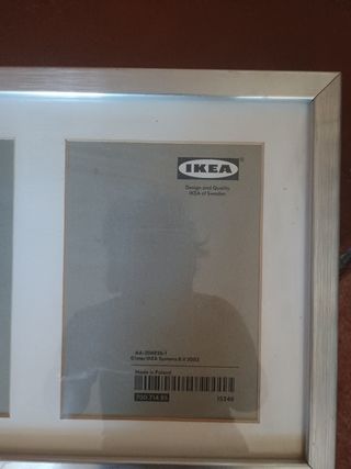 Marco fotos RIBBA IKEA - 3 huecos