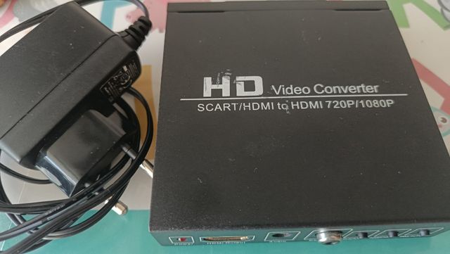 Conversor SCART/HDMI - 720p/1080p