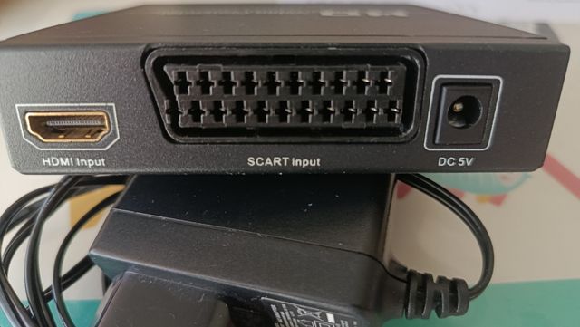 Conversor SCART/HDMI - 720p/1080p