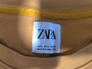 Sudadera Zara Hombre L - Azul, Amarilla