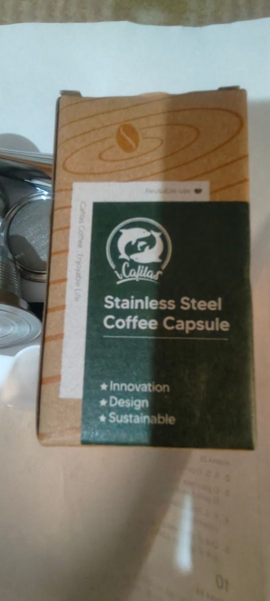 Cápsulas Cafetera Acero Inoxidable