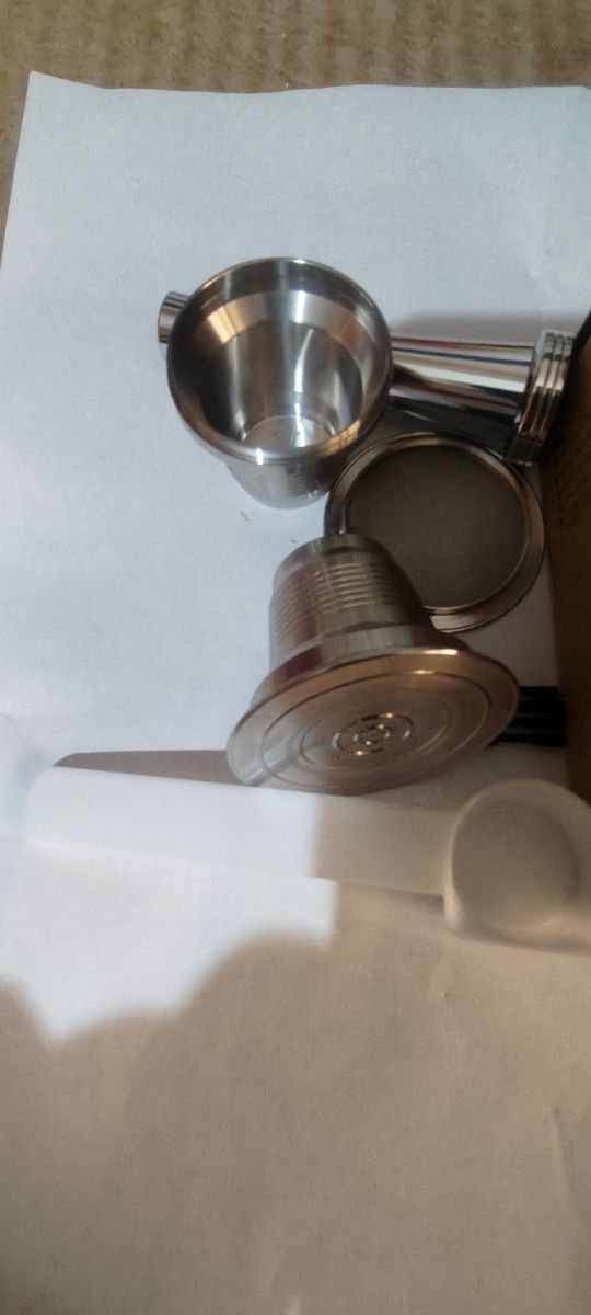 Cápsulas Cafetera Acero Inoxidable