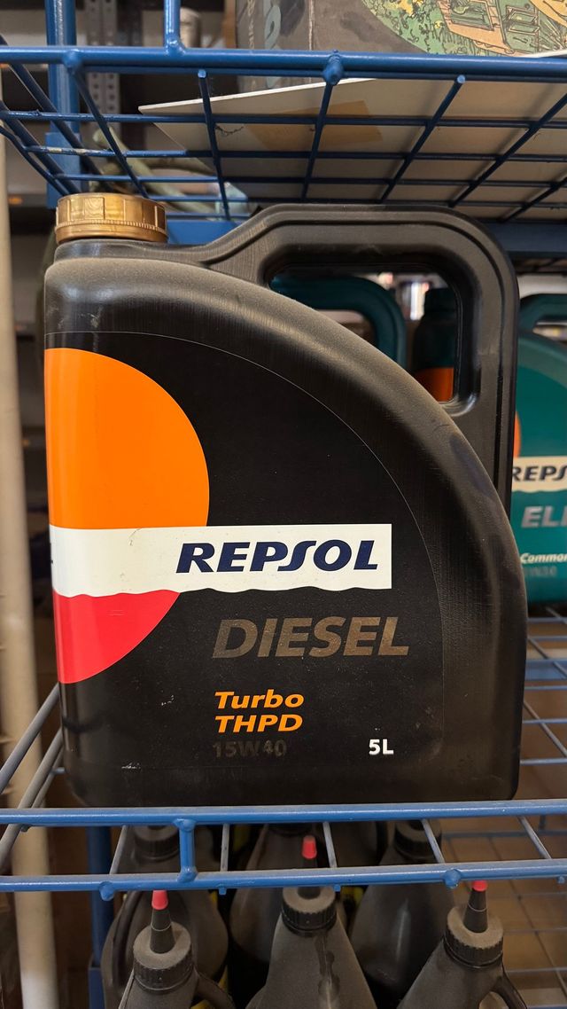 Aceite Repsol Diesel THPD 15W40 5L