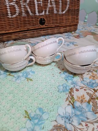 Tazas porcelana antiguas - 6uds
Francesas 