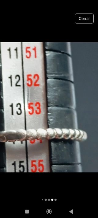 Anillo plata ley 925 piedra blanca
