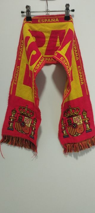 Bufanda España roja y amarilla