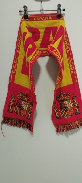 Bufanda España roja y amarilla