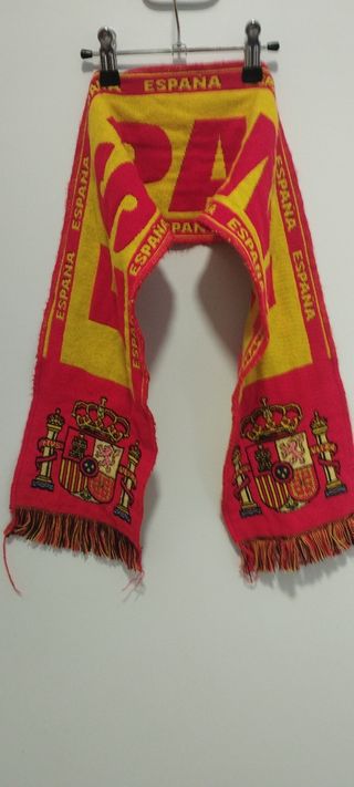 Bufanda España roja y amarilla