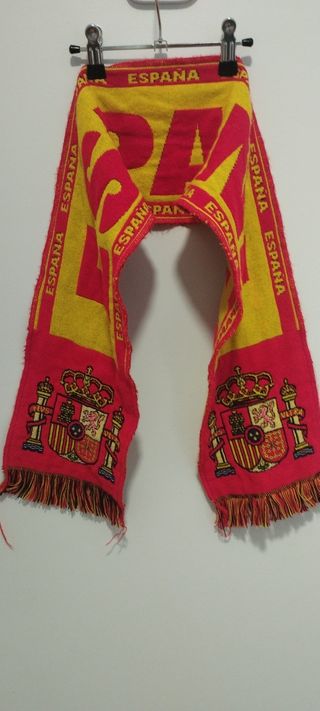 Bufanda España roja y amarilla