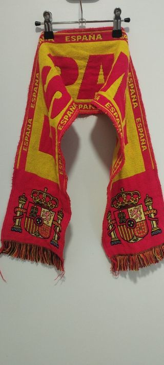 Bufanda España roja y amarilla