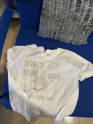 Camiseta blanca talla L