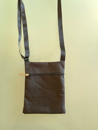 Borsello SPORT nero - Tracolla regolabile