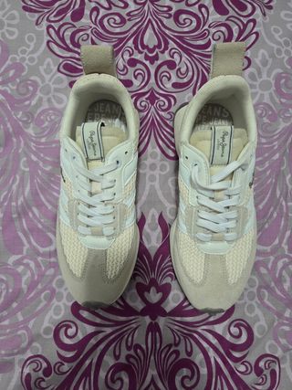 Zapatillas Pepe Jeans beige