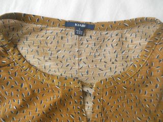 Camiseta Kiabi marrón - Talla L