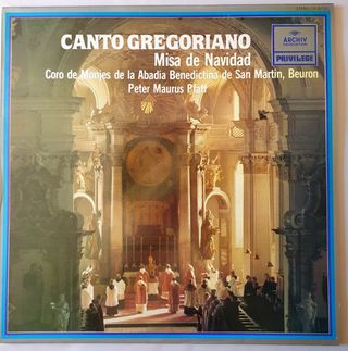 LP Cantos Gregorianos - Misa de Navidad