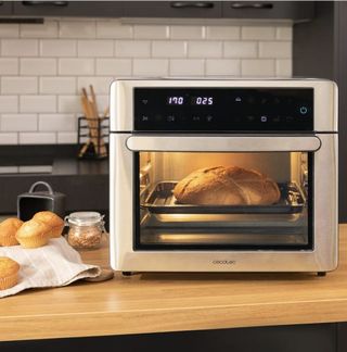horno cecotec bake fry 3000 touch steel