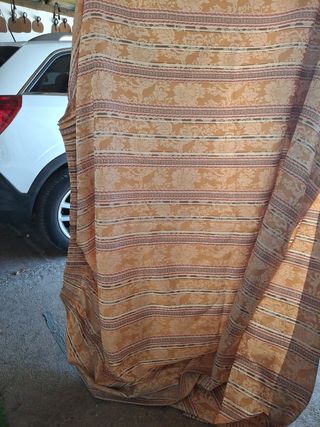 Cortinas beige 2,60x2,10m - 2 uds