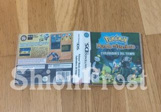 Caja Pokémon Exploradores del Tiempo Nintendo DS