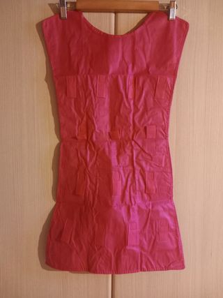 Borsa appendiabiti per gioielli rosa fucsia per ar