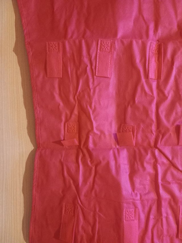 Borsa appendiabiti per gioielli rosa fucsia per ar