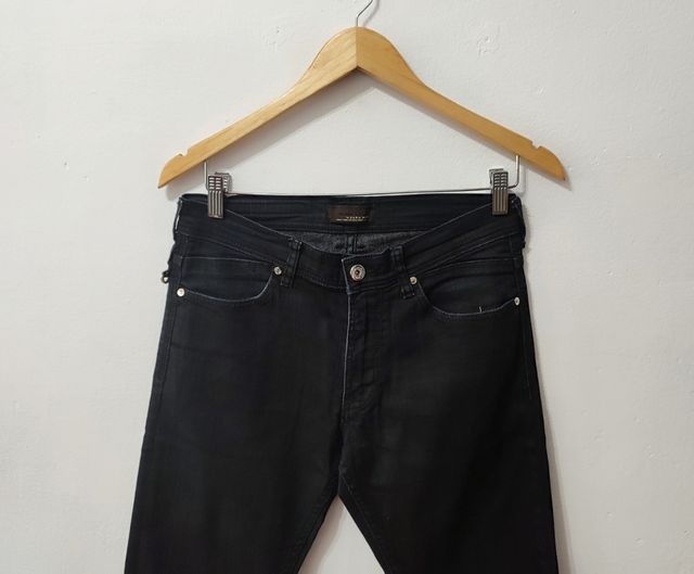 Vaquero negro Zara hombre Talla 38