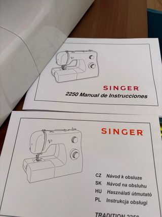 Máquina coser Singer Tradition