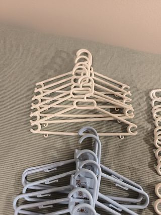 Pack de perchas para la ropa