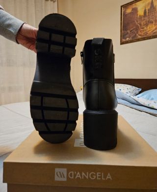 Botines D'ANGELA negros, talla 37