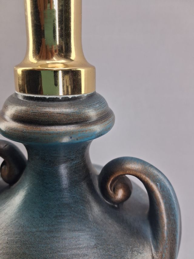 Lámpara mesa clásica cerámica