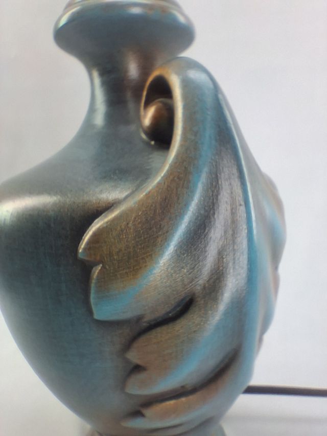 Lámpara mesa clásica cerámica