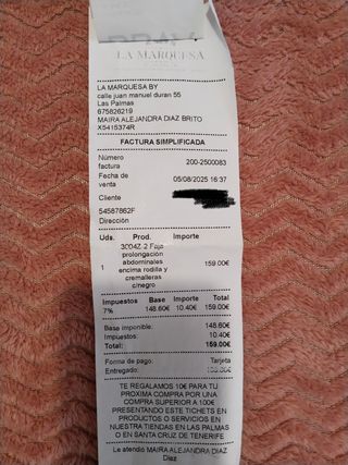 Faja Reductora Negra Postoperatoria