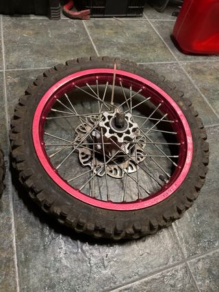 Ruedas Pitbike 12" usadas