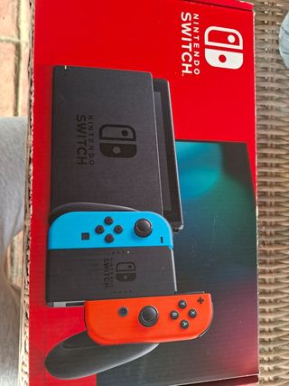 Nintendo Switch Azul-Naranja