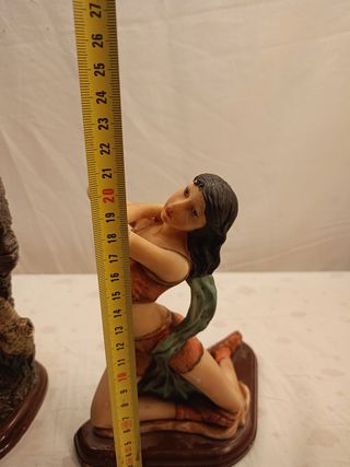 3 Figuras Decorativas Mujer