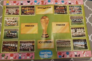 Álbum Mundial 82 de Danone