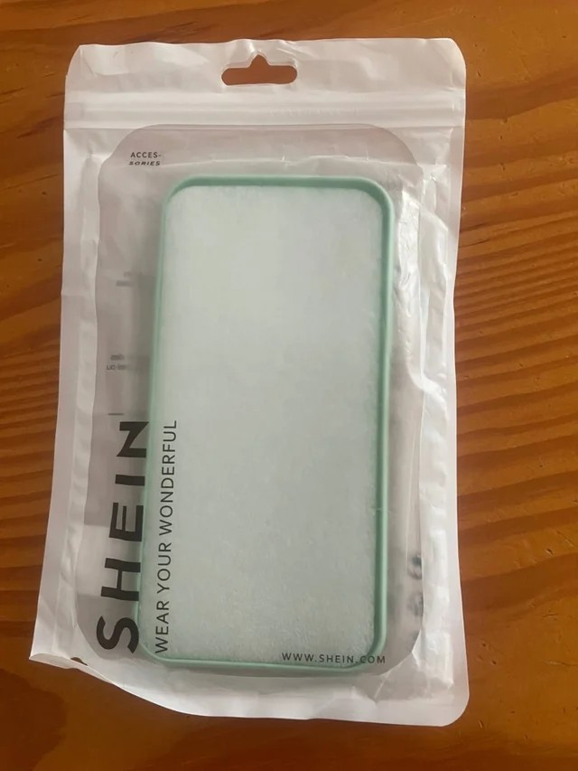 Funda SHEIN iPhone 12 - Verde Menta